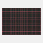 Donkere kleuren, geplakt papierbladen overvullen inpakpapier vel (Voorkant)