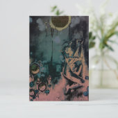 donkere komkommer kaart (Staand voorkant)