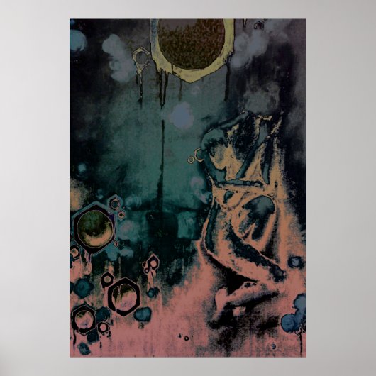 donkere komkommer poster (Voorkant)