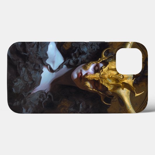 Donkere koningin Fantasy Art Case-Mate iPhone Case (Achterkant (horizontaal))