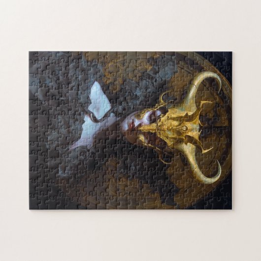 Donkere koningin Fantasy Art Legpuzzel (Horizontaal)