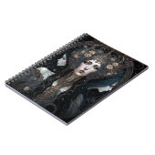 Donkere koningin Fantasy Art Notitieboek (Linkerzijde)