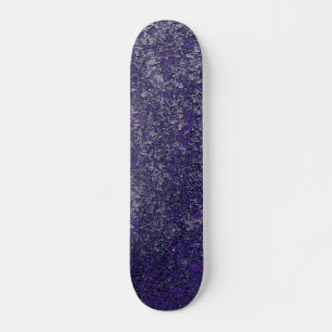 Donkere koninklijke Paarse Rusted Metal Texture Ab Persoonlijk Skateboard