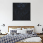 Donkere Kosmische Energie Muurkunst Canvas Afdruk (Insitu (Slaapkamer))
