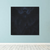 Donkere Kosmische Energie Muurkunst Canvas Afdruk (Insitu (Houten vloer))