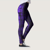 Donkere kroontextuur - Indigo Leggings (Rechts)