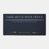 Donkere Kunst Bureaubladmat Gotische School Kantoo Bureaumat (Voorkant)