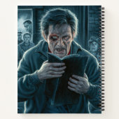 Donkere Kunst Notebook Serie 1 14 Notitieboek (Achterkant)
