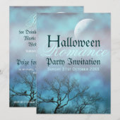 Donkere Kunsten: Halloween Romance Gotische Trouwp Kaart (Voorkant / Achterkant)