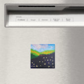 donkere landschapsschildermagneet voor jamie magneet (Insitu (Vaatwasser))