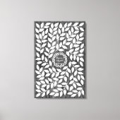 Donkere Laurel - 150 Handtekening Canvas Guest Boo (Voorkant)