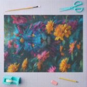 Donkere leeuw tissuepapier (Craft)