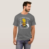 Donkere legerBowl T-Shirt (Voorkant volledig)