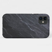 Donkere leisteen Case-Mate iPhone case (Achterkant (horizontaal))