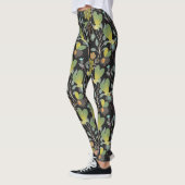 Donkere lentepatroon leggings (Links)