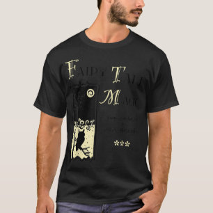 Donkere lichte academie esthetisch jong hart t-shirt