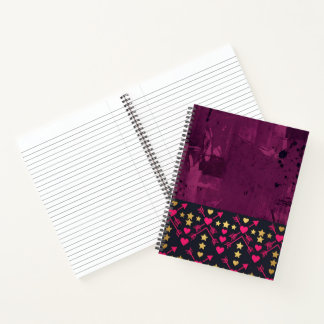 Donkere liefde split notitieboek