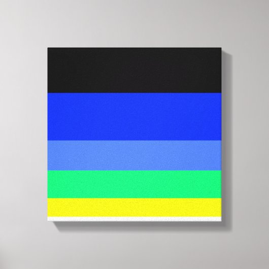 Donkere lijnen canvas afdruk (Voorkant)