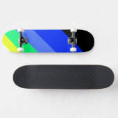 Donkere lijnen persoonlijk skateboard (Horizontaal)