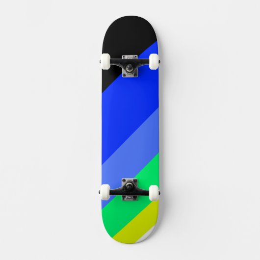 Donkere lijnen persoonlijk skateboard (Voorkant)