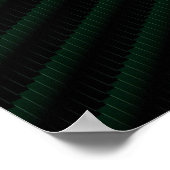 Donkere lijnen poster (Hoek)