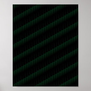 Donkere lijnen poster