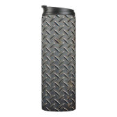 donkere lijst van aluminium met robusvormen thermosbeker (Geroteerd rechts)