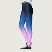 Donkere Lila lavender Light Paars Ombre Leggings (Links)