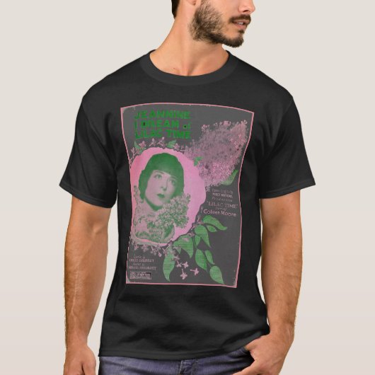 Donkere "LILA TIJD" T-shirt (Voorkant)