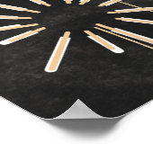 Donkere Limoen was Modern Industrial Poster (Hoek)