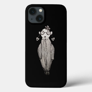Donkere lippenstift en een bril Case-Mate iPhone case