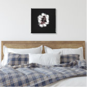 Donkere luchten Piratenschip Ingepakt Canvas Afdruk (Insitu (Slaapkamer))