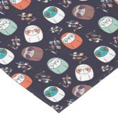 Donkere luiaard korte tafelloper (Hoek)