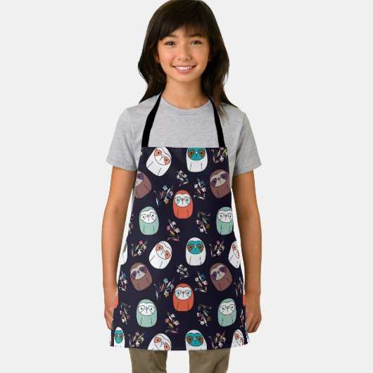 Donkere luiaard schort (Insitu)