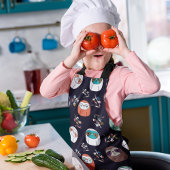 Donkere luiaard schort