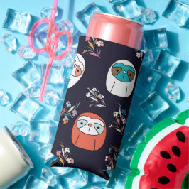 Donkere luiaard seltzer blikjeskoeler