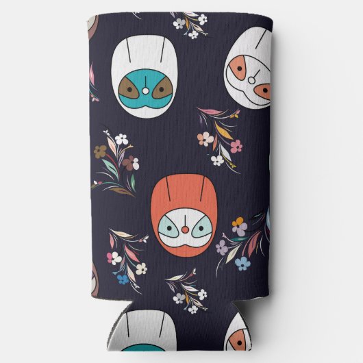 Donkere luiaard seltzer blikjeskoeler (Achterkant)