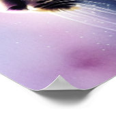 Donkere luipaard poster (Hoek)