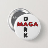 Donkere MAGA Ronde Button 5,7 Cm (Voorkant /achterkant)