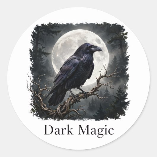 Donkere Magie Sticker (Voorkant)