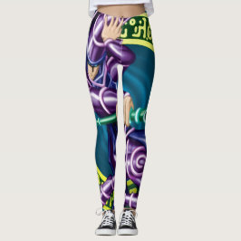 Donkere Magiër Anime Leggings – Yu-Gi-Oh! Sportief