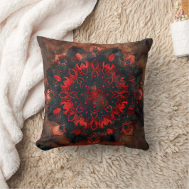 Donkere Mandala - Boho Gothic Gift Kussen