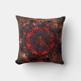 Donkere Mandala - Boho Gothic Gift Kussen