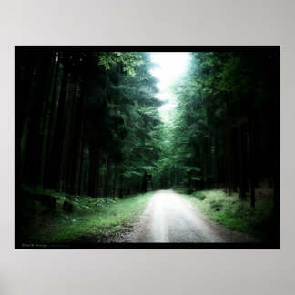 Donkere manieren poster