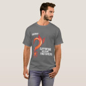 Donkere Mannen Wildland t-shirts FireWhat Logo op  (Voorkant volledig)