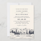 Donkere marine | Bergketch Weddenschap Kaart (Voorkant)