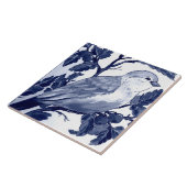 Donkere marineblauw, witte vogel en kobalt met Che Tegeltje (Zijkant)