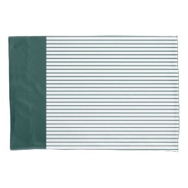  Donkere marinedrukwitduin gestreept  Kussensloop