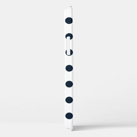 Donkere marinesblauwe haarstippen Case-Mate iPhone case (Achterkant / Rechts)