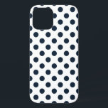 Donkere marinesblauwe haarstippen iPhone 12 hoesje<br><div class="desc">Donkere blauwachtige haarpunten op witte achtergrond</div>